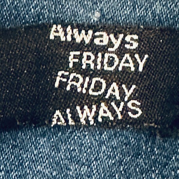 Always Friday Blue Jean Shorts Comfort Waist Cuffed Stretch W31xL3 JRs Size 13 - Picture 8 of 8